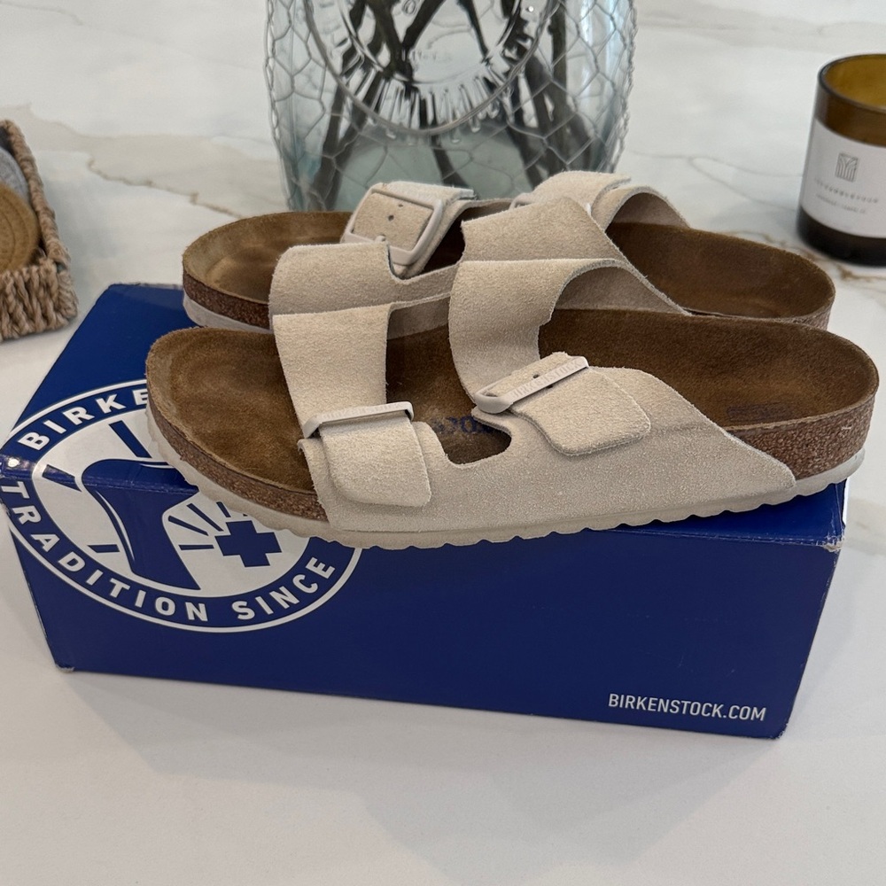 Birkenstock Boston BS - Taupe  Size 39 - Picture 5 of 8